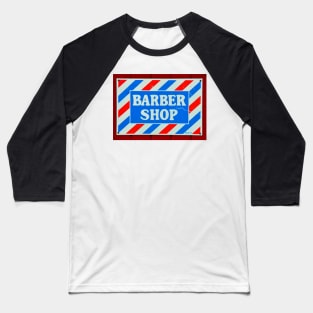Old Barbershop sign Baseball T-Shirt